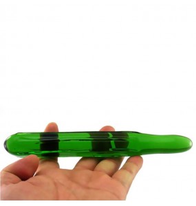 Mizzzee Crystal Penis Dildo (Green)